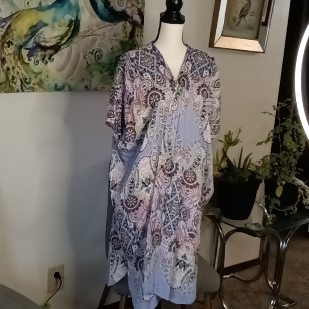 Blue Rain Kimono